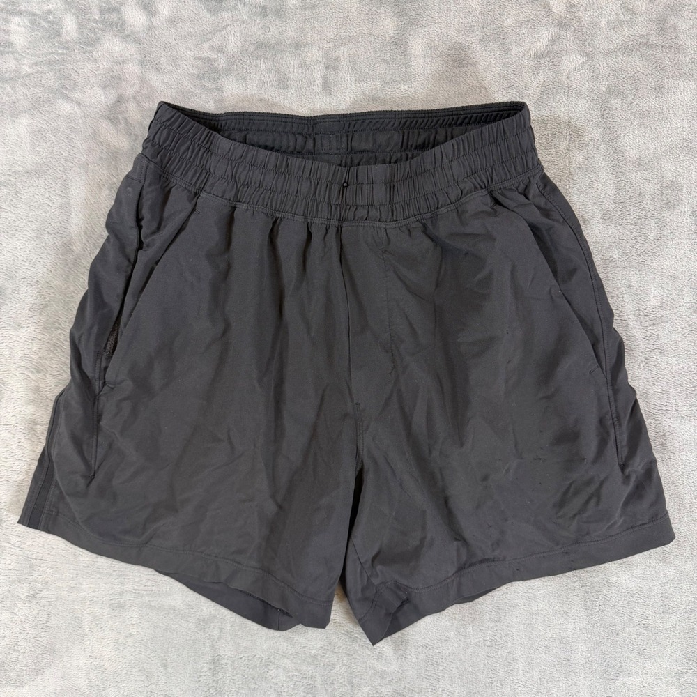 Lululemon Pace Breaker Lined Shorts Womens Size XS Black Athletic Running